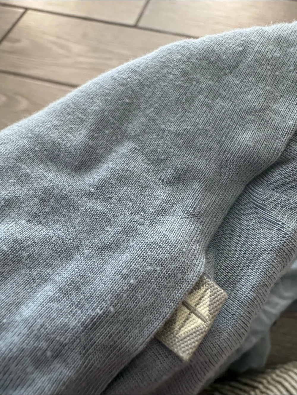 Kyte BABY Crib Fitted Sheet in Slate Light Blue-Gray